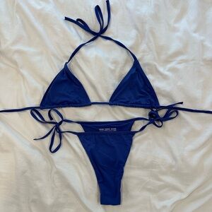 437 Swim - Sanders Top & Bottom - Cobalt Blue Bikini